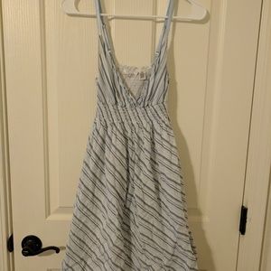 Spring thin strap dress